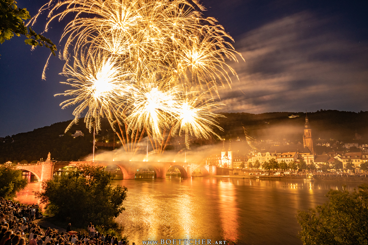 Castle Illumination in Heidelberg - June 2023